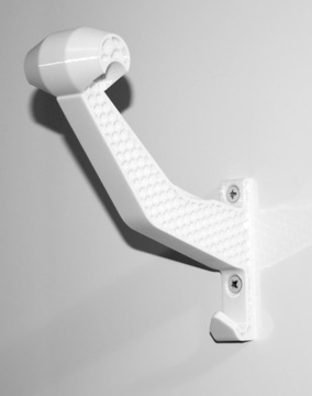 Держатель-вешалка для мотоциклетного шлема, велосипеда, прочный + винты