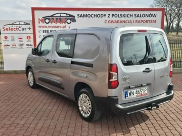 Toyota Proace City Furgon Brygadowy 1.5 D-4D 100KM 2021 Toyota ProAce City LONG 1.5 D-4D Salon Polska 31.000 km Finansowanie FV 23%, zdjęcie 1