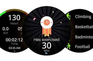 SMARTWATCH SMARTBAND МЕНЮ СПОРТИВНЫХ РЕМЕСЛЕЙ ПОЛЬСКИЙ ПУЛЬСНЫЙ РИТМ