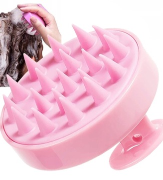 МАССАЖНАЯ ЩЕТКА ДЛЯ МЫТЬЯ ВОЛОС, КОЖИ ГОЛОВЫ, МАСОК, ЛОСЬОНА, ПИЛИНГА ТЕЛА