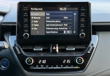 Toyota Corolla XII TS Kombi 1.8 Hybrid 122KM 2021 Toyota Corolla salon Polska, FV-VAT 23, Gwarancja,Kameraczujniki przod i t, zdjęcie 9