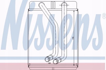 NISSENS RADIÁTOR KIA MAGENTIS 01- 2.0 I 16V