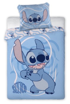 Постільна білизна STITCH Lilo 100x135 синя для ліжечка Хіт Різдвяний 02 Вт