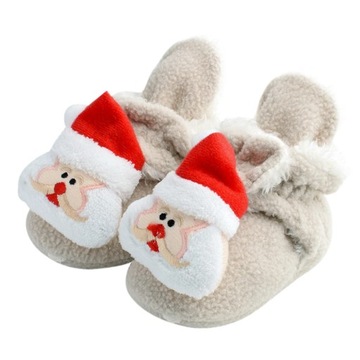 Lekkie łóżeczko dziecięce Santa Cotton Boots Mikołaj