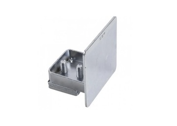 Zakończenie bramy przesuwnej 80x80mm