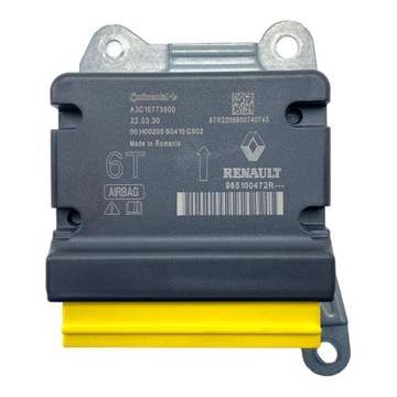 Модуль подушки безопасности Dacia Jogger 985100472R