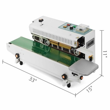 Zgrzewarka stałocieplna liniowa pozioma FR900W mal. proszkowo