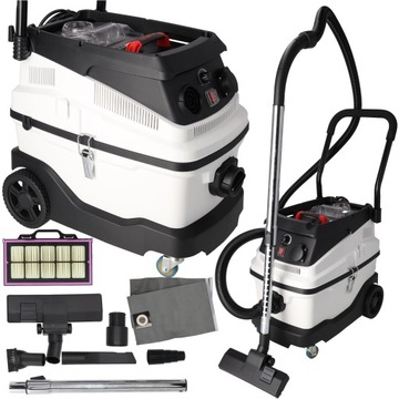 ODKURZACZ PRZEMYSŁOWY DEDRA 1600W z Otrząsaczem Filtr WODNY do GIPSU 30L