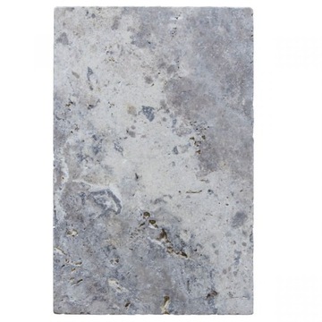 Płytki Podłogowe Ścienne Trawertyn Silver 40,6x61