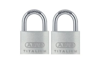 ZESTAW 2 KŁÓDEK ABUS TITALIUM 64TI/40 SYSTEM JEDNEGO KLUCZA