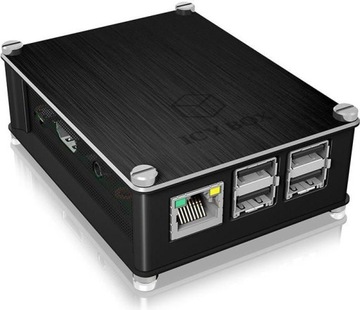 Корпус для Raspberry Pi 2 и 3 модели B, алюминий, 3 радиатора