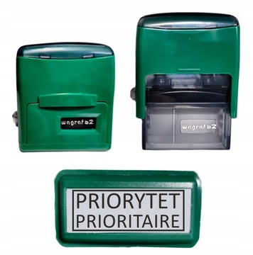 Pieczątka PRIORYTET PRIORITAIRE - Wagraf B2s