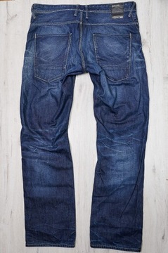 JACK&JONES BOXY LOOST FIT JEANS spodnie męskie PREMIUM 36/36 pas 92