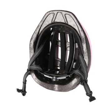 Шлем для катания на роликовых коньках NILS, велосипедный, регулируемый, 48-52 см + защитные приспособления для девочек