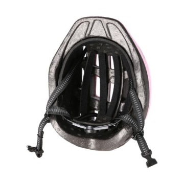 Велосипедный шлем NILS для девочек на роликовых коньках, регулируемый, вентилируемый, 48–52 см