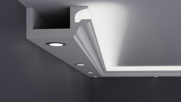 подвесной потолок, разработка потолка, светодиодный карниз 15х7