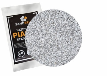 Suchy Piasek Granitowy Jasny Szary Fuga Zasypka do kostki 2-3 mm Grys 20 kg