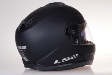 LS2 FF908 Strobe II ECE22.06 P/J Black Mat System Pinlock