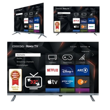 Telewizor LED COOCAA 32R3G Roku 32