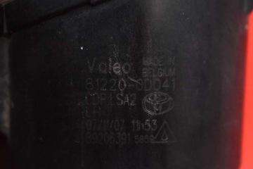 HALOGEN LEVÝ PŘEDNÍ TOYOTA AURIS 1 I 08R