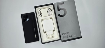 Nowy Mega zestaw Smartfon Oppo Find X5 8 GB / 256 GB 5G czarny