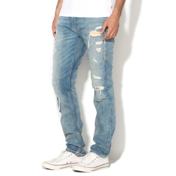 Levis Męskie dżinsy 505C Slim Straight Jeans 29998-0002-33/32