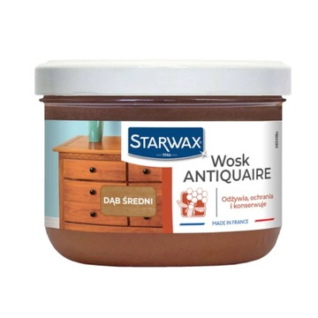 STARWAX WOSK W PAŚCIE ŚREDNI DĄB 375ML 43091