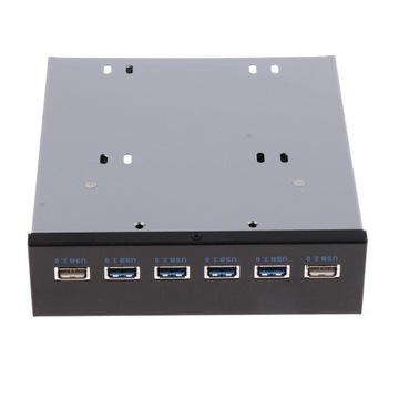 20-контактный 6-портовый концентратор USB 3.0/2.0 USB3.0 на передней панели