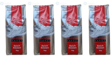 SWISSO KAFFEE 100% Arabica Kawa Ziarnista 4 kg