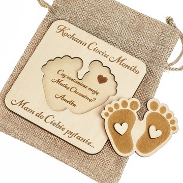 PYTANIE CIOCIU ZOSTANIESZ CHRZESTNĄ CHRZEST WUJKU