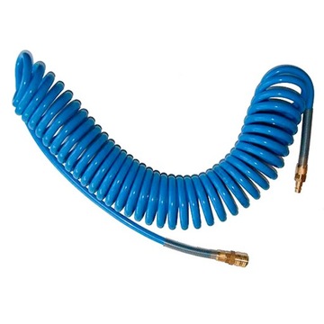 AIRPRESS WĄŻ SPIRALNY PNEUMATYCZNY PU 12X8MM 15M