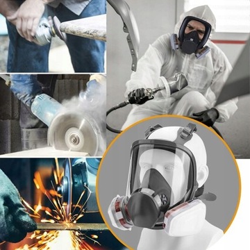 3M Paint Mask, полный набор фильтров 6800