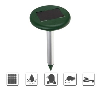 2 x СОЛНЕЧНЫЙ УЛЬТРАЗВУКОВОЙ НАБОР ОТ КРОТОВ ДЛЯ ВСЕГО САДА