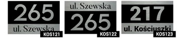 Адрес Таблица 32x21 Сэмплекс номера улицы Дибонд