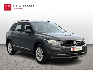 Volkswagen Tiguan II SUV Facelifting 1.5 TSI 150KM 2021 Volkswagen Tiguan 1.5 TSI 150KM Life DSG Kamera Keyless AktywnyTempomat LE, zdjęcie 6