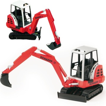 Мини-экскаватор BRUDER 02432 Schaeff экскаватор