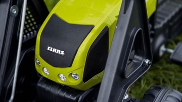 Трактор Falk Claas с прицепом и педальным ковшом для дома, сада и двора