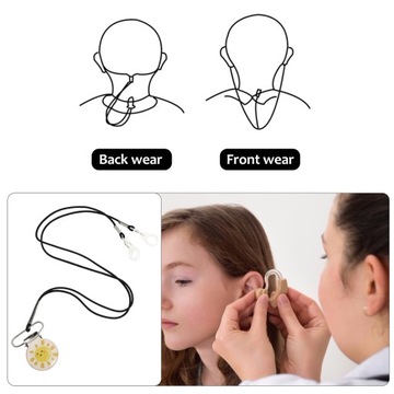 ЗАЖИМ ДЛЯ ЗАКРЕПЛЕНИЯ ПОВОДКА К СЛУХОВОМУ АППАРАТУ РЕБЕНКА