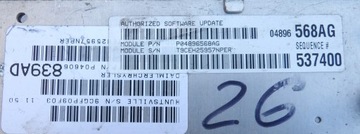 CHRYSLER 300C 3.5 V6 ŘÍZENÍ MOTORU 04896568AG