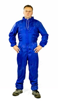 KOMBINEZON LAKIERNICZY WIELORAZOWY NIEBIESKI ROZMIAR 4XL