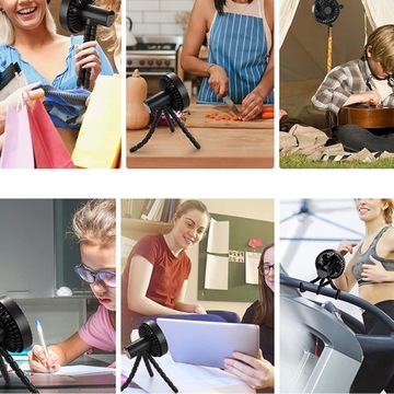 ВЕНТИЛЯТОР С ЗАЖИМОМ 1800МАЧ, 3 СКОРОСТИ ДЛЯ КОЛЯСКИ, АВТОКРЕСЛА, ПАЛАТКИ