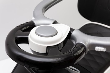 Большой ездовой автомобиль, толкатель, ходунок, автомобиль 2-в-1 с звуковым сигналом