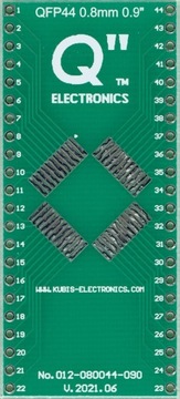 QFP44,LQFP44,MQFP44,TQFP44 0.80mm DIP 0.9