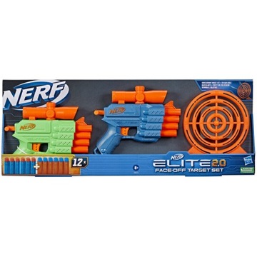 Nerf Hasbro Elite 2.0 Face-Off Target Set 2w1 F8273 Strzał do tarczy.