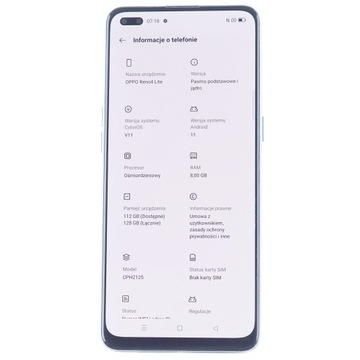 СМАРТФОН OPPO RENO4 LITE 8/128 ОРИГИНАЛЬНЫЙ ЧЕРНЫЙ CPH2125
