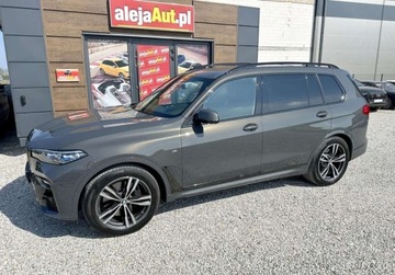 BMW X7 SUV M 3.0 M50d 400KM 2021 BMW X7 4x4 X7 40D 3.0 D 340 KM Mpakiet Salon PL 1 Wlasciciel vat 23, zdjęcie 14