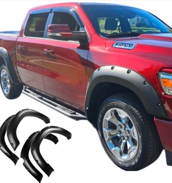 DODGE RAM 1500 POSZERZENIA NADKOLI BŁOTNIKÓW NAKŁADKI 19-23