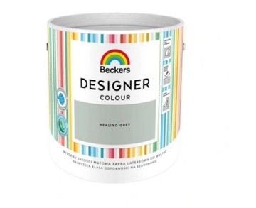 Beckers Designer Healing Grey Farba Lateksowa 2,5l