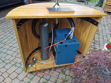 Передвижная пивная штанга с палочкой для разлива пива, деревянный барный набор для отдыха