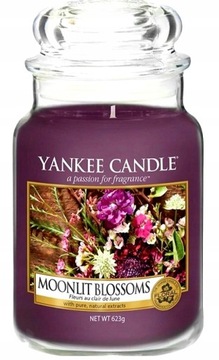 YANKEE CANDLE świeca MOONLIT BLOSSOMS 623g DUŻA
